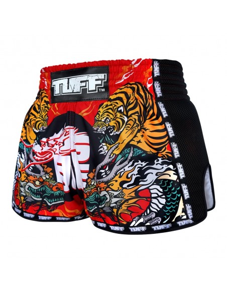 THAI BOX SHORT RETRO - TUFF  THAI BOX SHORT RETRO - TUFF