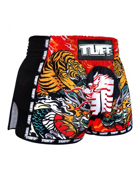 THAI BOX SHORT RETRO - TUFF  THAI BOX SHORT RETRO - TUFF