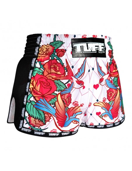 THAI BOX SHORT RETRO - TUFF  THAI BOX SHORT RETRO - TUFF