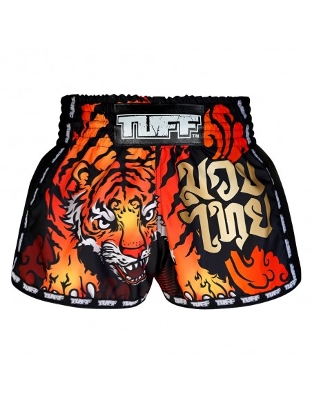 THAI BOX SHORT RÉTRO - TUFF  THAI BOX SHORT RÉTRO - TUFF