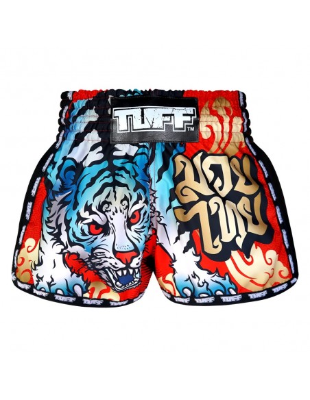 THAI BOX SHORT RETRO - TUFF  THAI BOX SHORT RETRO - TUFF