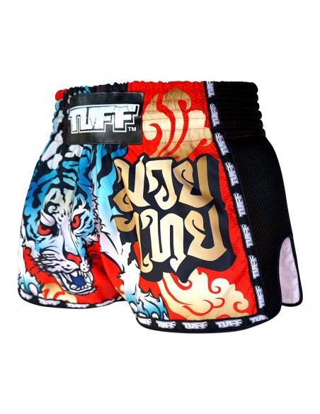 THAI BOX SHORT RETRO - TUFF  THAI BOX SHORT RETRO - TUFF